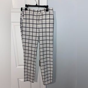 Zara plaid pants